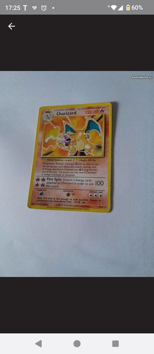 Carta Pokémon Charizard