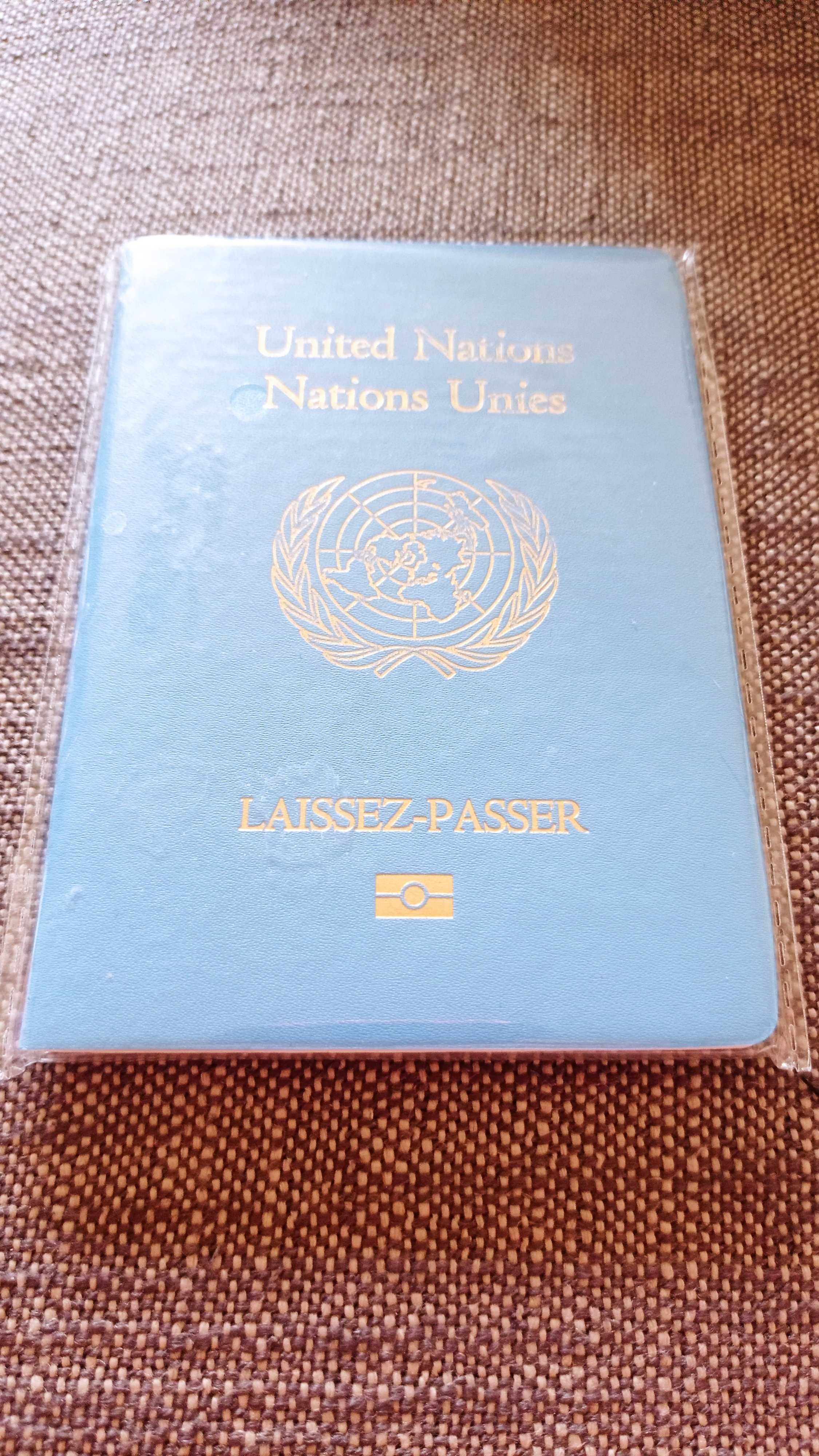 Paszport - ONZ - notes