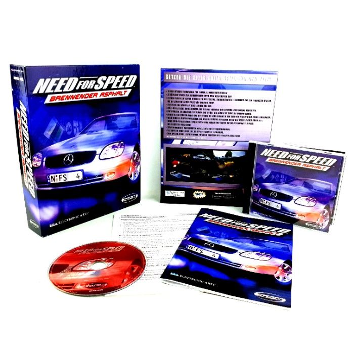 BIG BOX Need for Speed 1 2 3 I II III Hot Pursuit Porsche PC PL