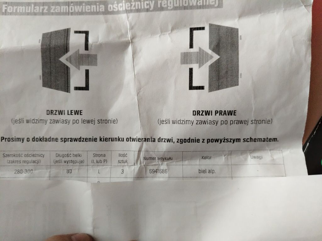 Sprzedam ościeżnice regulowaną DRE