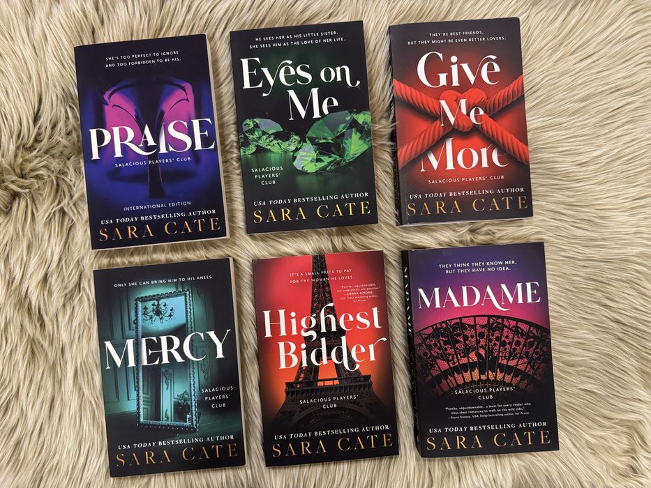 Salacious Players' Club Series by Sara Cate || Серія англійською мовою