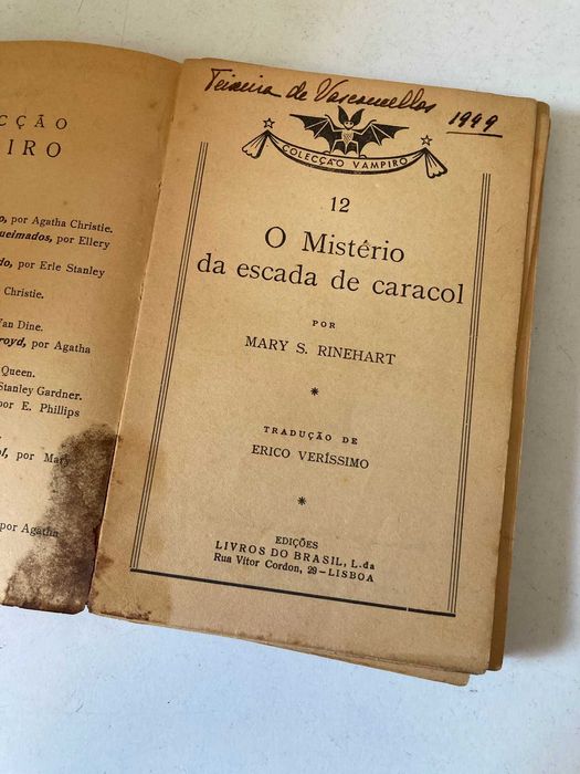 Livro - O Mistério da Escada de Caracol (ctt editorial grátis)