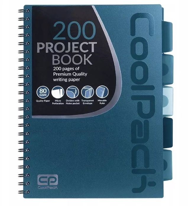 Kołobrulion A4. CoolPack, niebieski