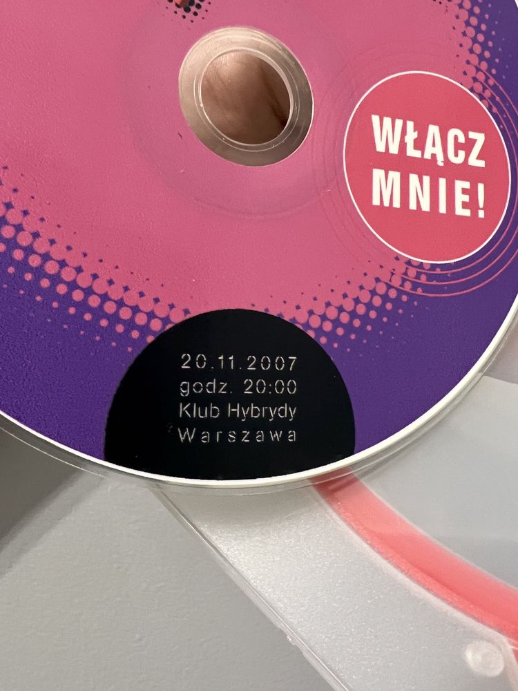 Płyta CD zaproszenie Natalia Kukulska