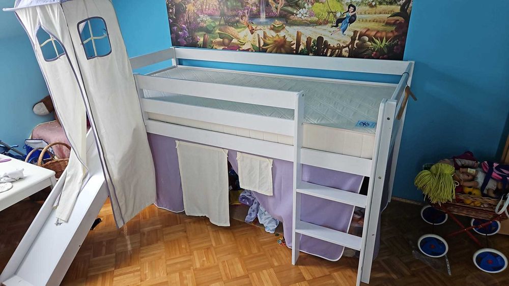 Łóżko dziecinne w bardzo dobrym stanie jak nowe