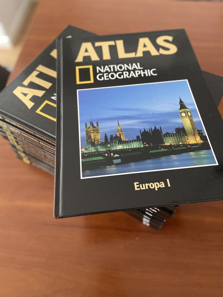 Enciclopédias Atlas National Geografic