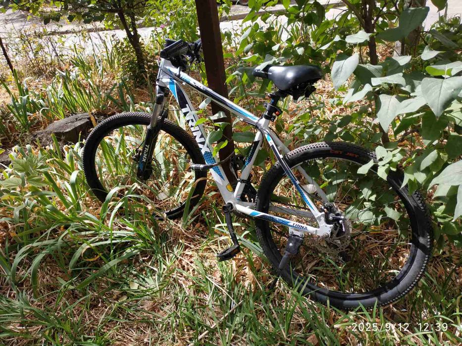 Горный велосипед TRINX M-116 в хорошем состоянии.