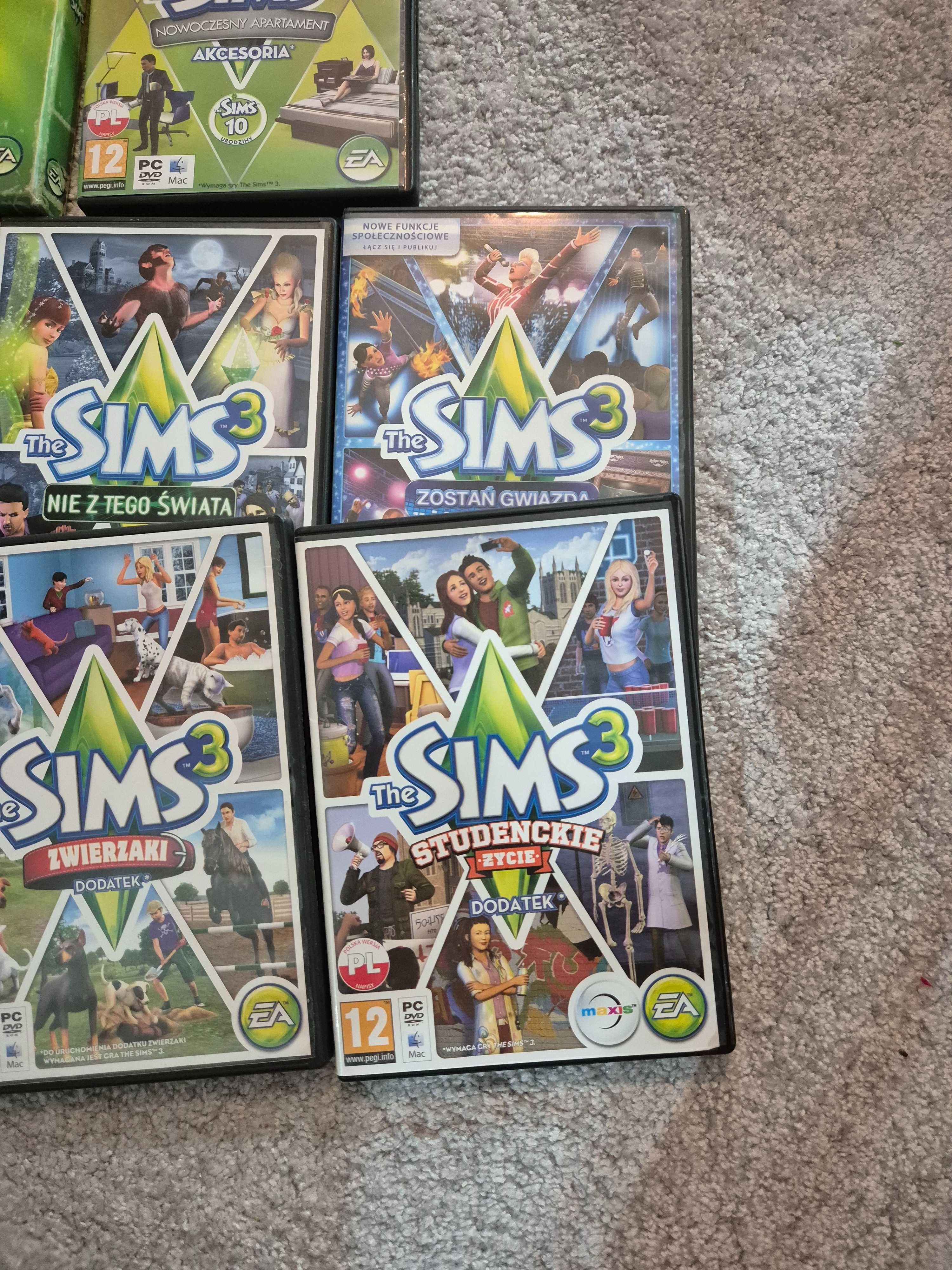 Zestaw płyt Sims3, 10szt