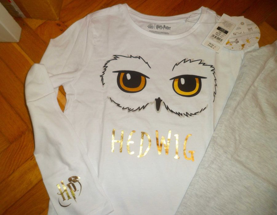 Harry Potter Cool Club Piżama Pidżamki 134 Hedwiga Super prezent