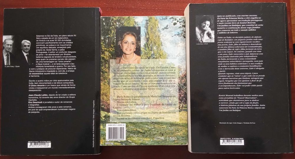 Livros de autores diversos
