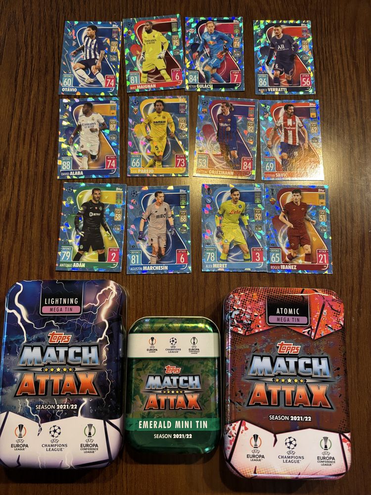 Cartas Match Attax 2021/2022