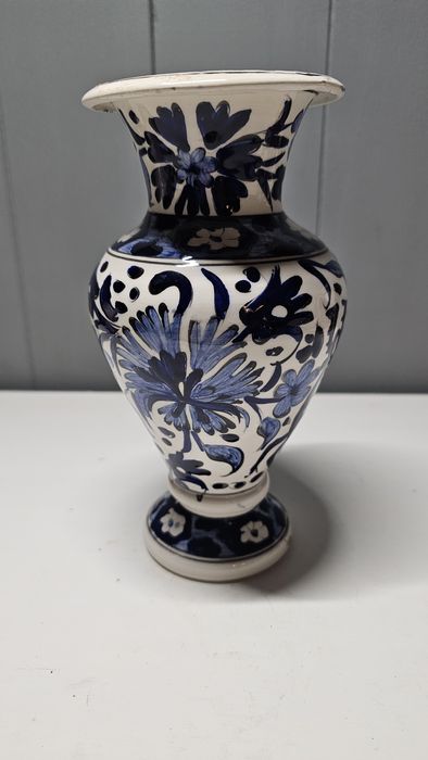 Ręcznie Malowana Waza ICAROS RHODES GREECE - Ceramiczny Unikat z Rodos