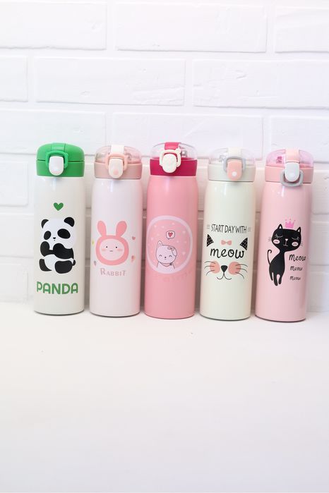 Акція. Дитячий термос для школи. Термос з трубочкою. Термос дитячий