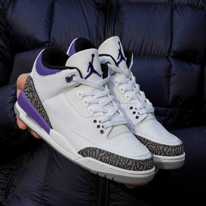 Кросівки Air Jordan Retro 3 37-45 (Оплата при отриманні)