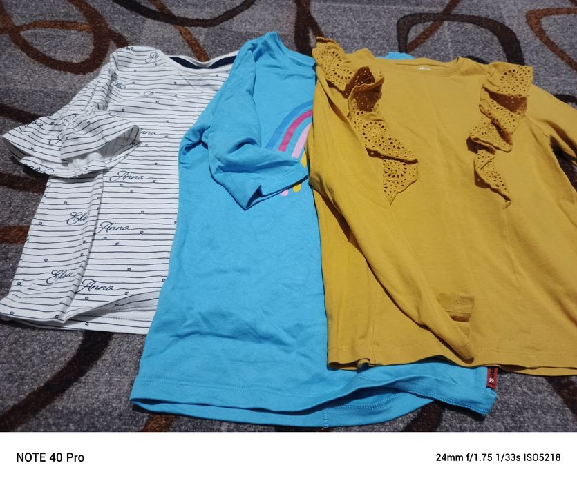 Пакет одягу для дівчинки 122-128см