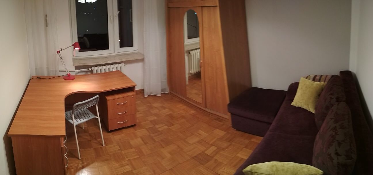 Pokój jednoosobowy po remoncie świetna kom. do centr. PW SGH UW
Pokój