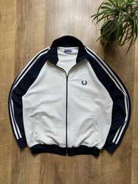 Мужская винтажная олимпийка Fred Perry с лампасами