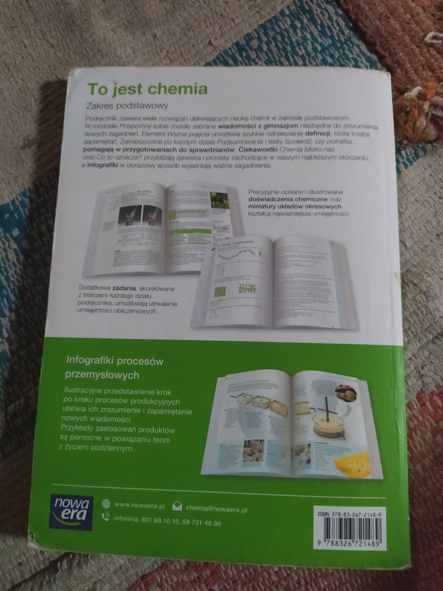 Podręcznik "To jest chemia"-zakres podstawowy