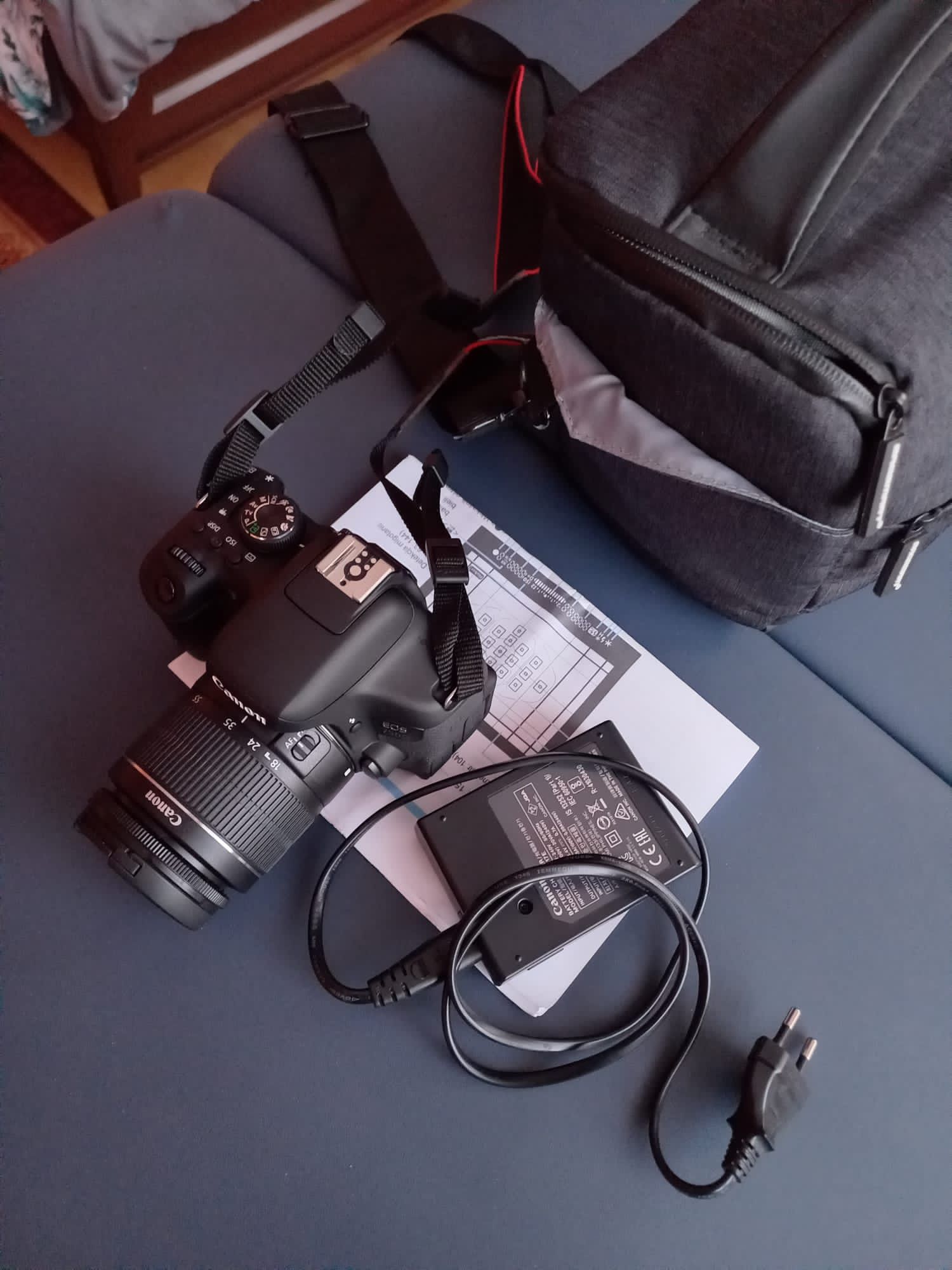 Canon EOS 750D 18-55 wraz z futerałem