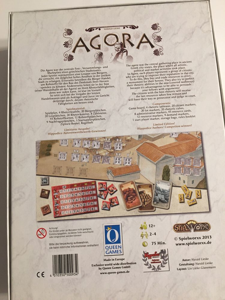 Gra planszowa Agora
