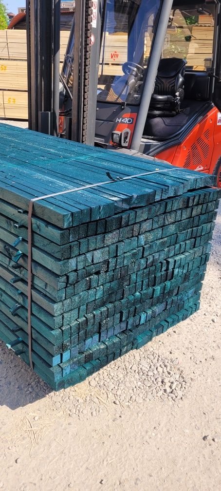 Łata łaty dachowe 50x40 mm kontrłaty podbitka elewacja cena brutto.