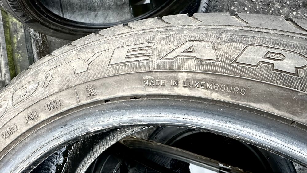 255/45/20 Goodyear EfficientGrip | 90%остаток | летние шины | 2021г