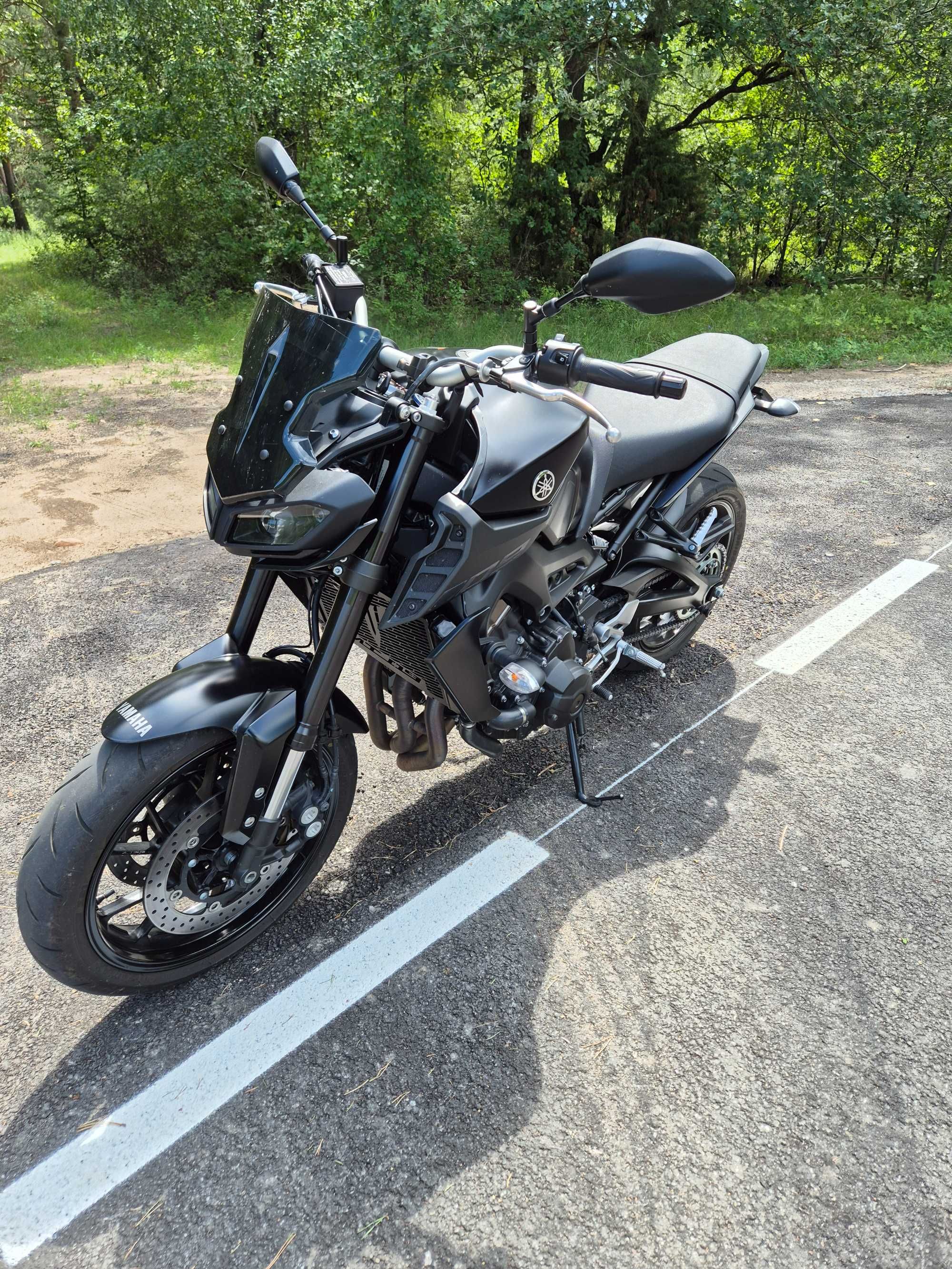 Yamaha MT 09 Bezwypadkowy Salon Polska Przebieg 14200km Akrapovic