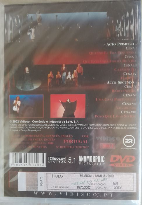 Amália - Musical de Filipe La Féria / selado
(CD Álbum)