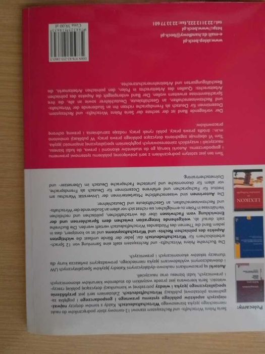Arbeitsrecht Prawo pracy polskie dla germanistów i tłumaczy