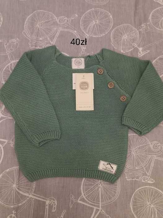 NOWE spodnie bluza sweter r74/80 5.10.15. newbie kappa elefun