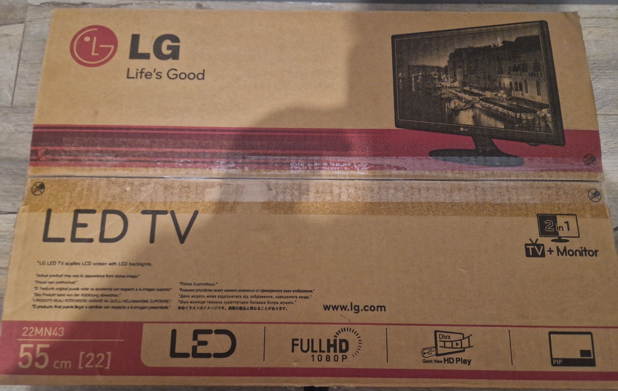 TV/Mnotor LG 22mn43