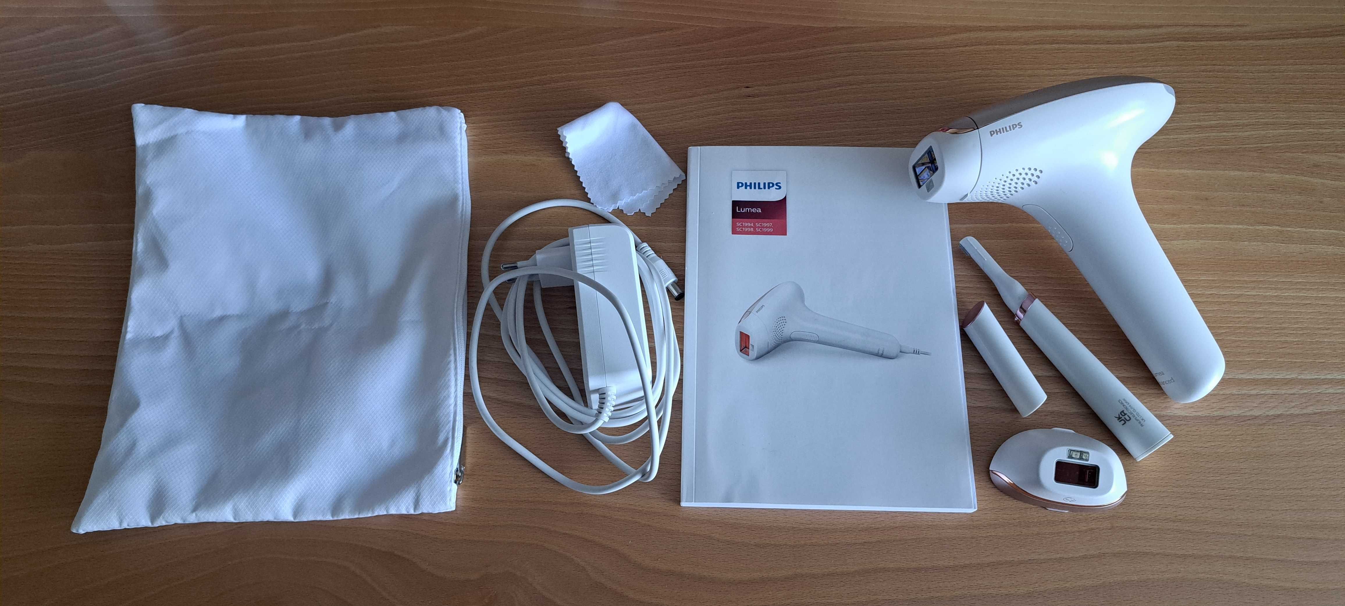Depilator Philips Lumea BRI921 IPL z trymerem - prawie nowy