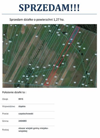 Sprzedam działki rolne