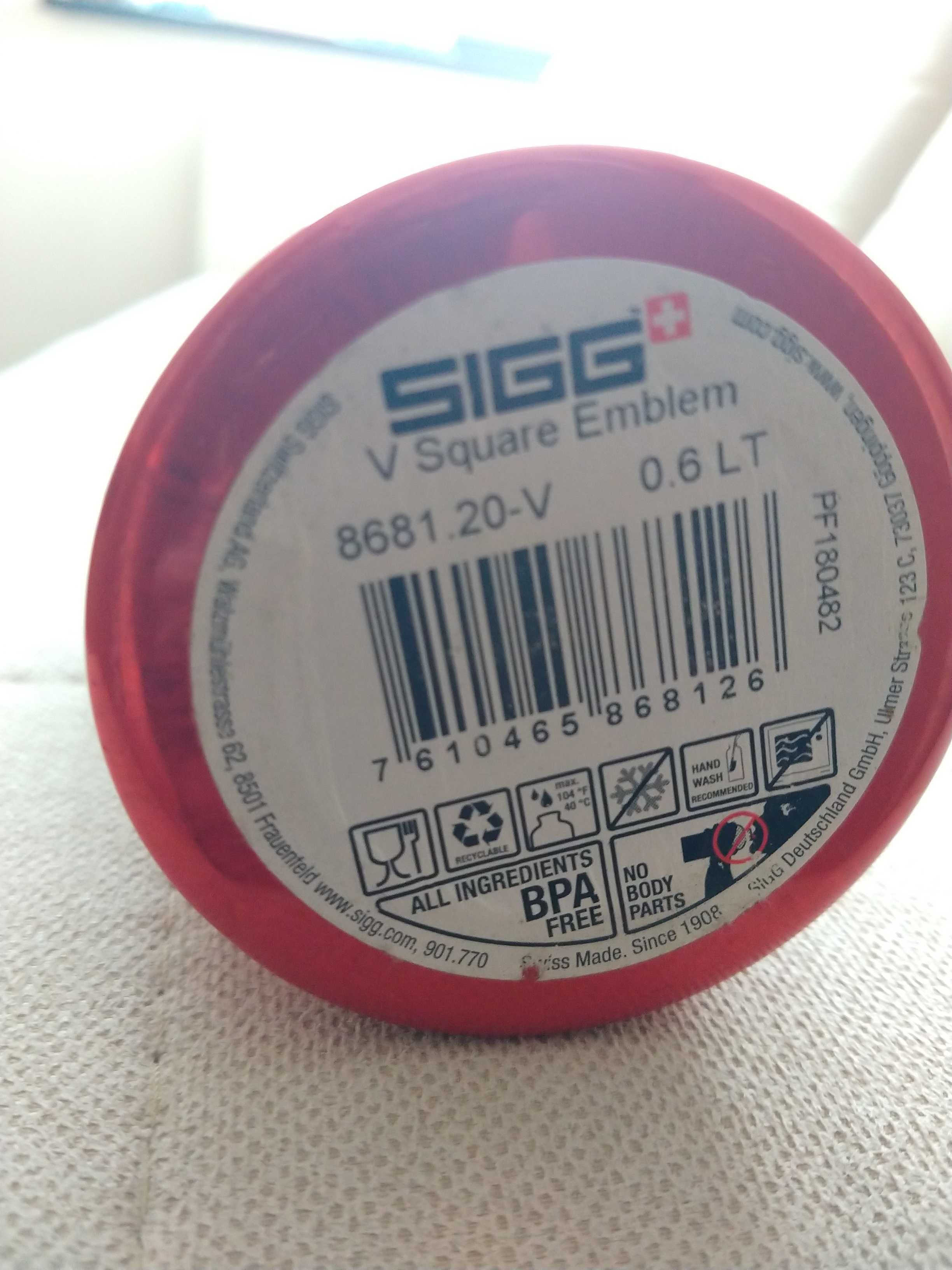 Butelka SIGG aluminiowa czerwona