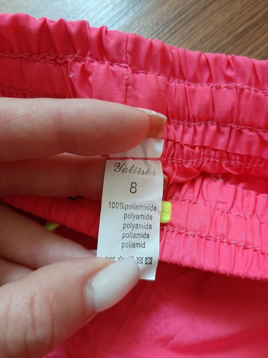 Шорти для дівчинки на 7-8 років, шорти на літо 122 см