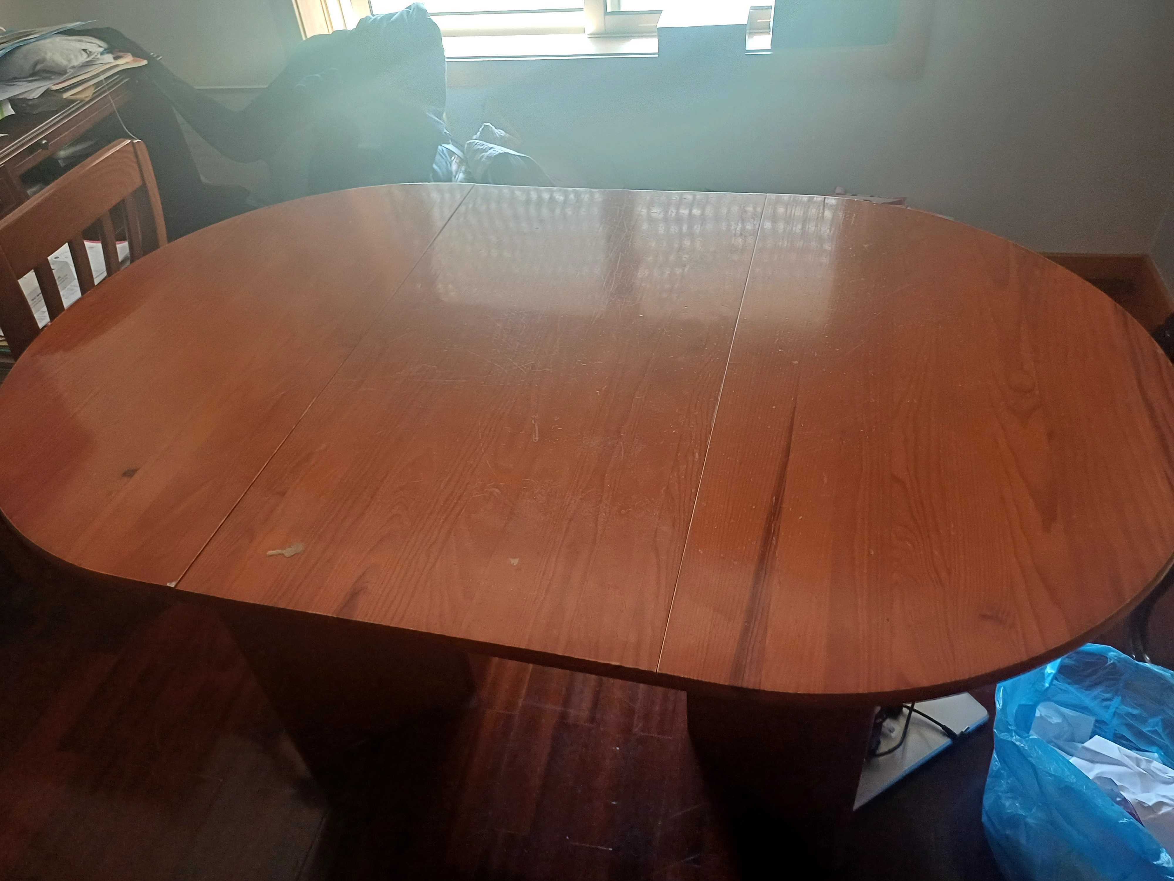 Mesa dobrável 150cm × 90cm