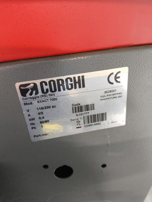 Geometria kół Corghi exact 7000