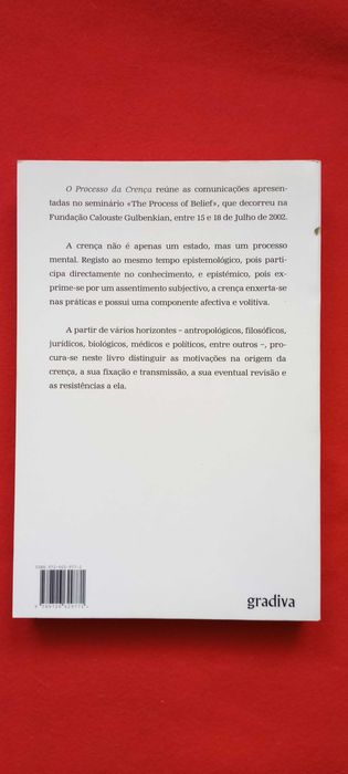 O Processo da Crença de Fernando Gil