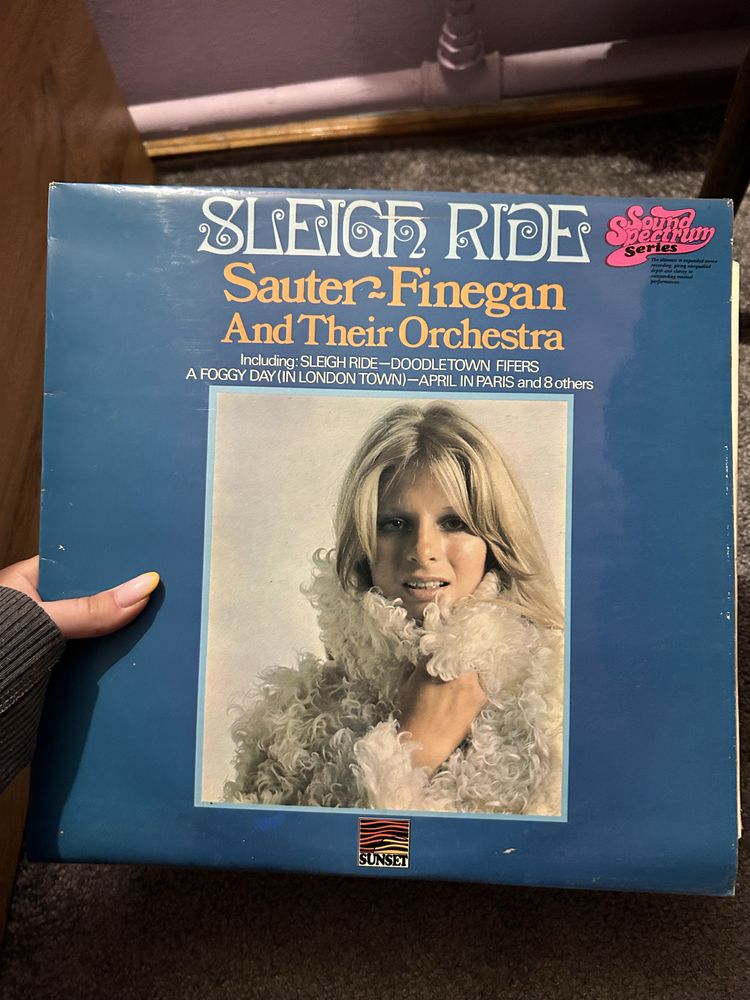 Sauter Finegan and their Orchestra Sleigh Ride winyl