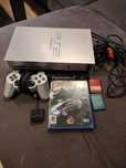 Konsola ps2 Silver Fat + Pad + gra
