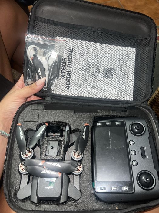 Drone Profissional XT808 MAX GPS com câmara