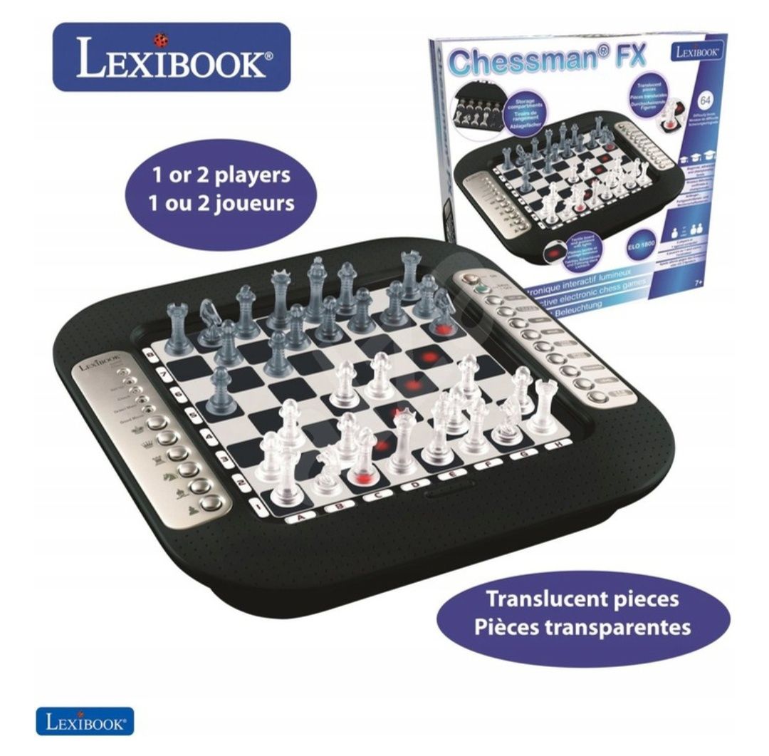 Szachy elektroniczne ChessMan FX 32 komputer Lexibook