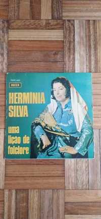Vinil - Hermínia Silva – Uma Lição De Folclore