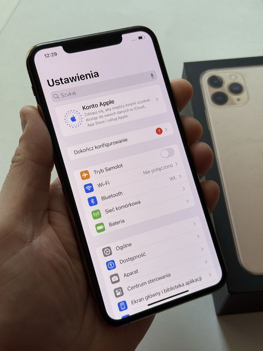 iPhone 11 PRO MAX 256Gb Idealny Caly zestaw
