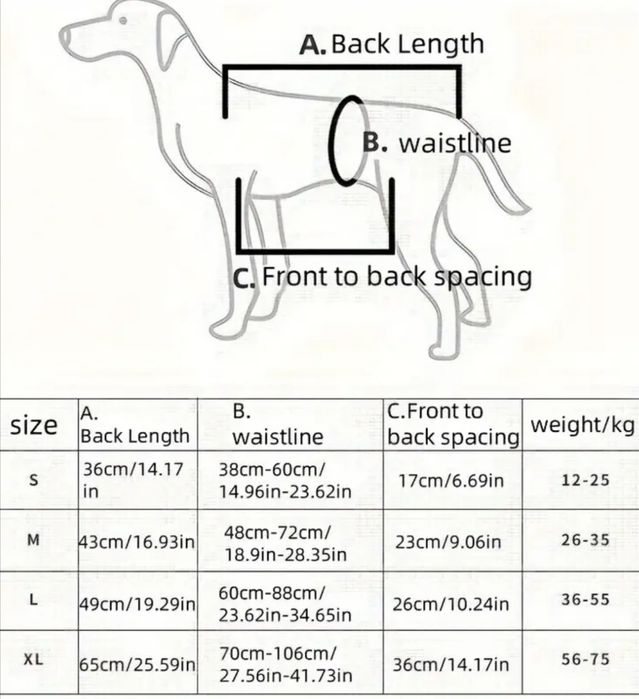 Переноска амуніція для середніх собак допоміжна