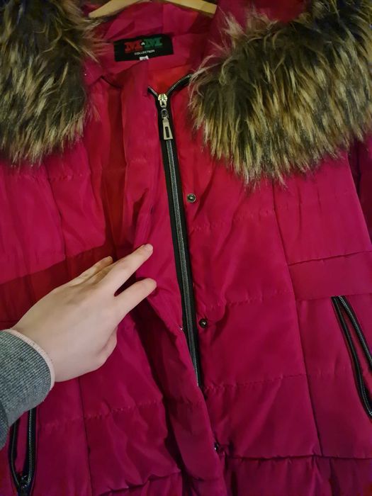 Czerowna kurtka zimowa