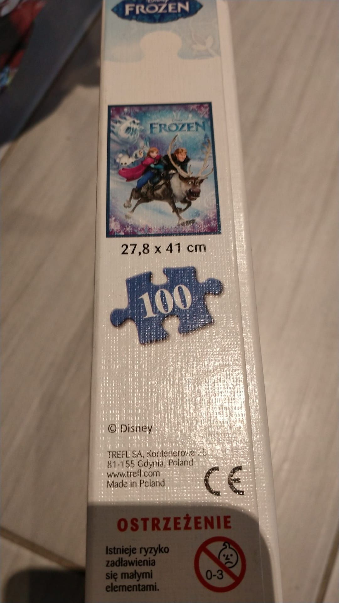 Puzzle Frozen Kraina Lodu 100 elementów