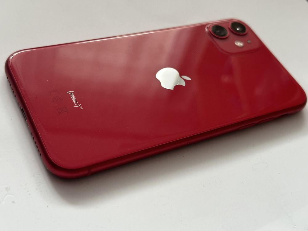 Apple iPhone 11 128GB + nowe etui + szkło + ładowarka + kabel