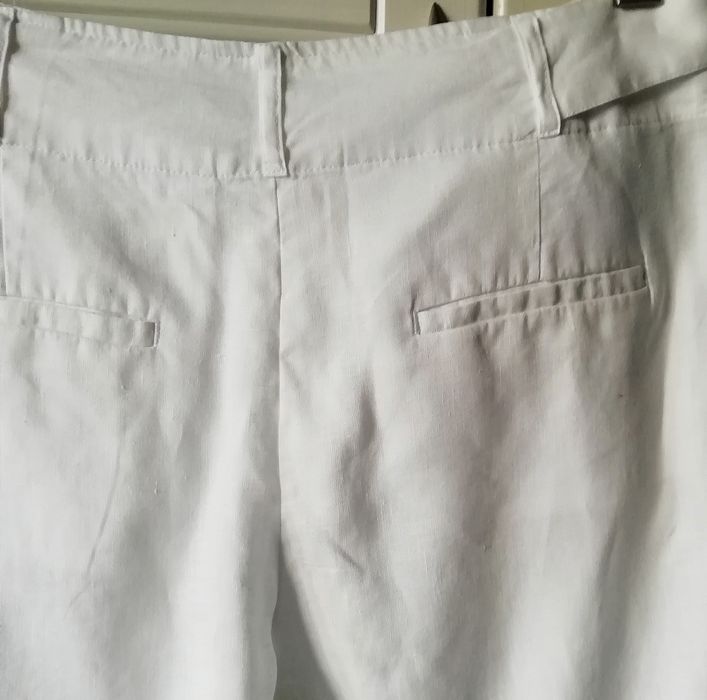Брючки льняные 46-48р