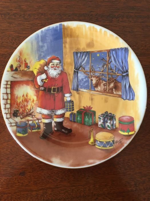 Prato de coleção Natal Spal